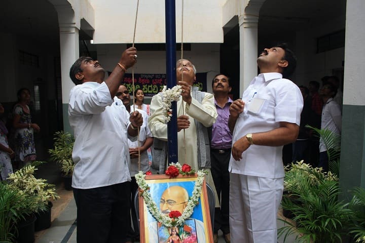 Saptagiri Pre University College-Independance Day