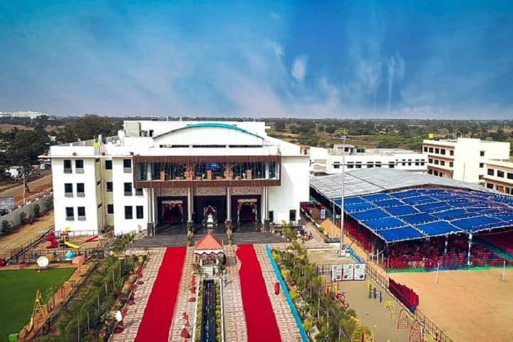 Sri Sharada Pre University College-Campus Front View