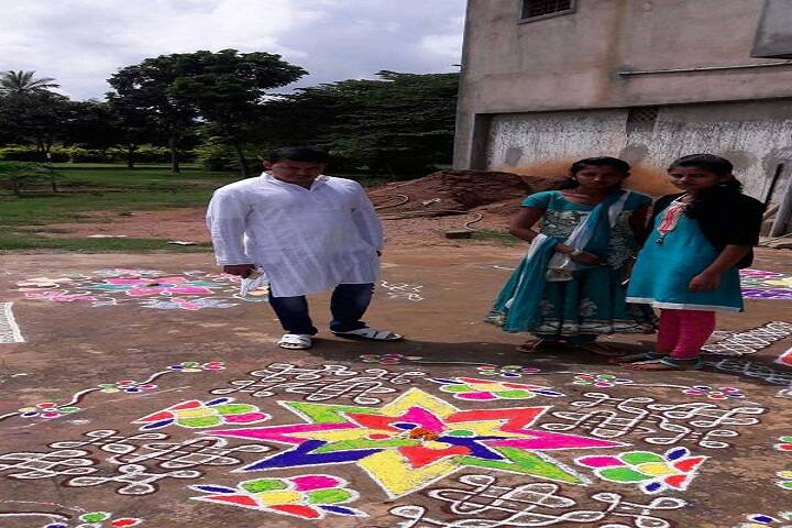Pride Pre University College-Rangoli
