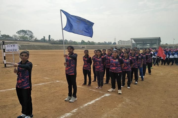 Sri Jagadguru Chandrashekhara Bharathi Memorial Pre University College -Sports Day