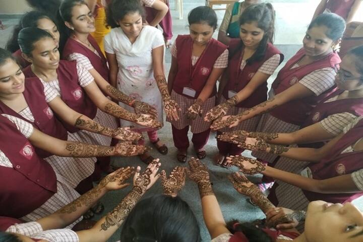 Carmel Girls Pre-University College-Mehendi