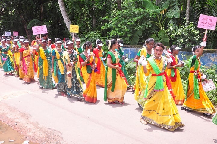 Garalgacha Balika Vidyalaya-Rally
