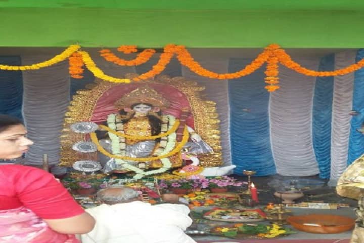 Nabagram Hirala Paul Balika Vidyalaya-Puja