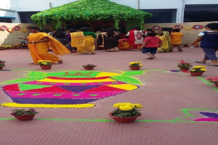 Nabagram Hirala Paul Balika Vidyalaya-Rangoli