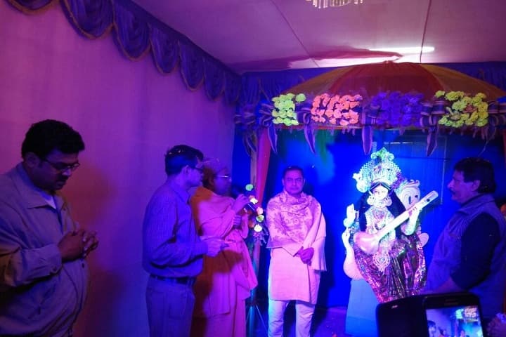 Uttarpara Amarendra Vidyapith-Puja