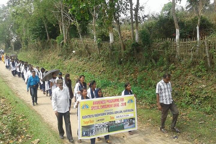 Nehru Vidyapith High School-Rally