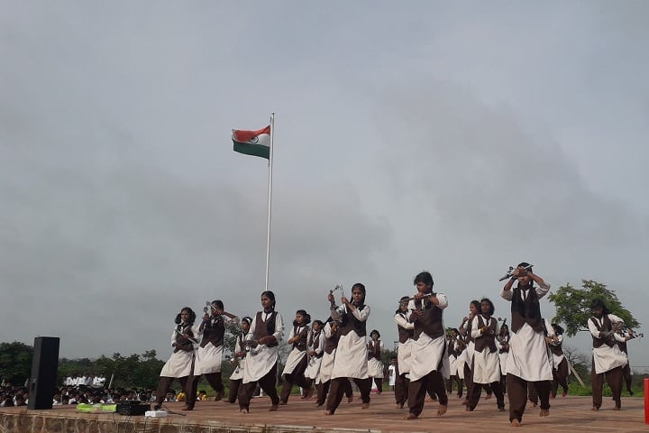 Dr Chandrabhanu Sonvane Junior College-Independance Day Programme