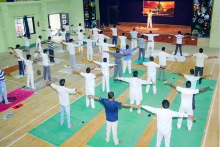 Kesharbai Sonajirao Kshirsagar Alias kaku College of Arts Science and Commerce-Yoga Day