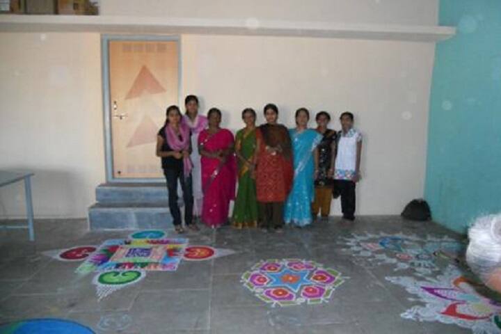 Shri Bankatswami Mahavidyalaya-Rangoli Competition