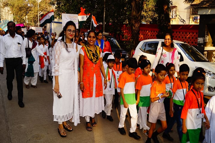 Bharat English High School and Junior College-Rally
