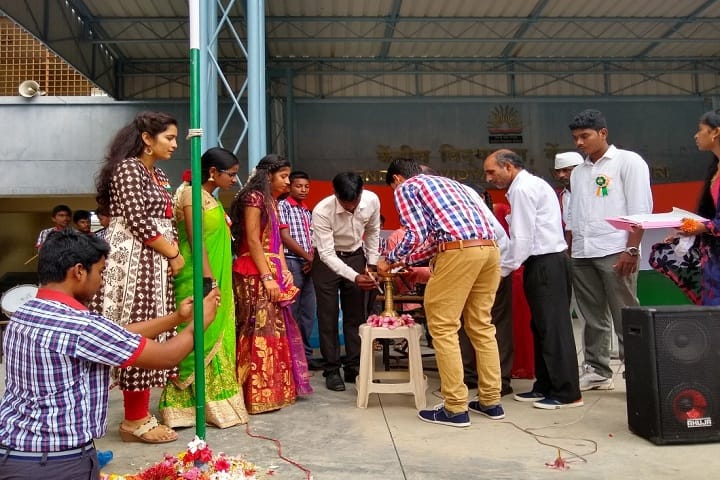 Kendriya Vidyalaya-Lighting the lamp