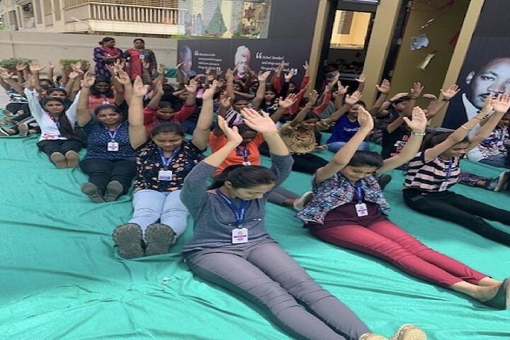 Mount Carmel High School and Junior College-Yoga Day