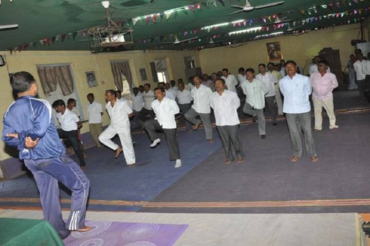 Shahaji Raje Mahavidyalaya-Yoga Day