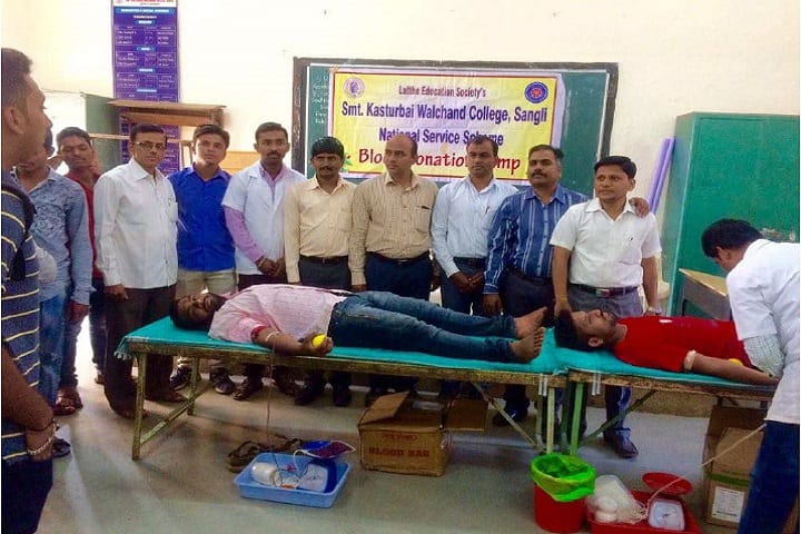 Smt Kasturbai Walchand College-Blood Donation