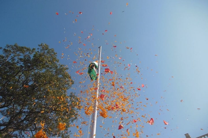 Sky International School-Republic day