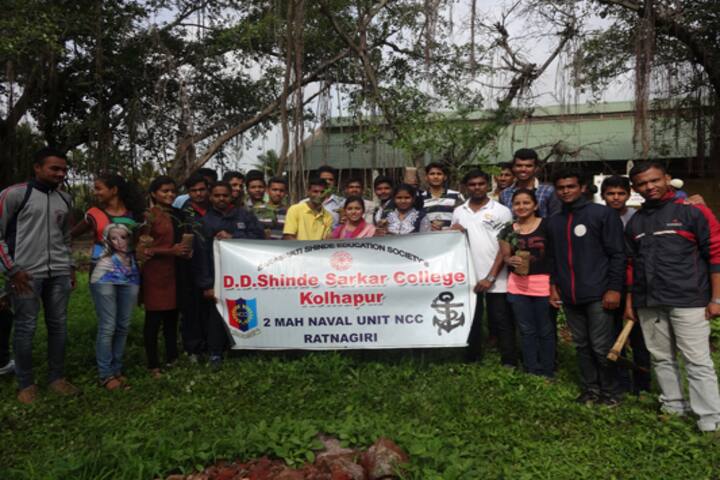 D D Shinde Sarkar College-Tree Plantation