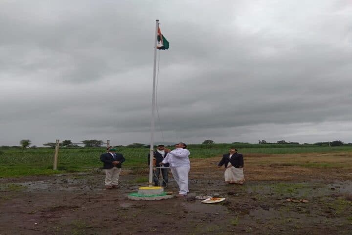 Global English Medium School and Junior College-Flag Hosting
