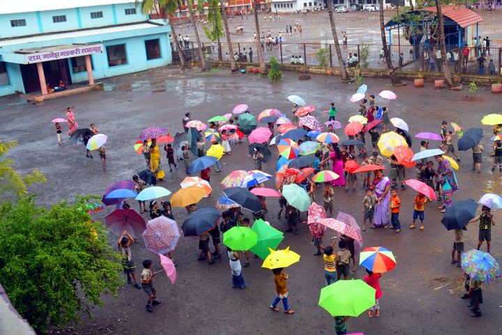 Vimala Goenka English Medium School and Junior College-Rain Dance