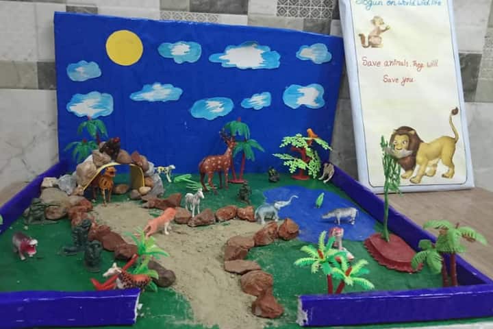 Narayan world school -Art and craft