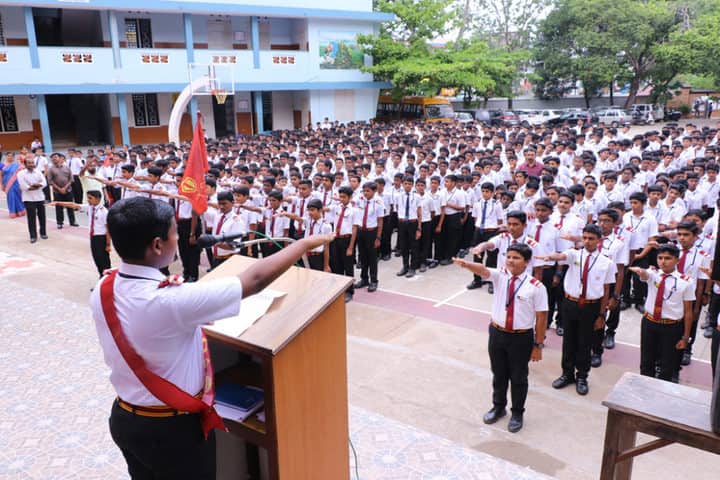 St Josephs Higher Secondary School-Assembly