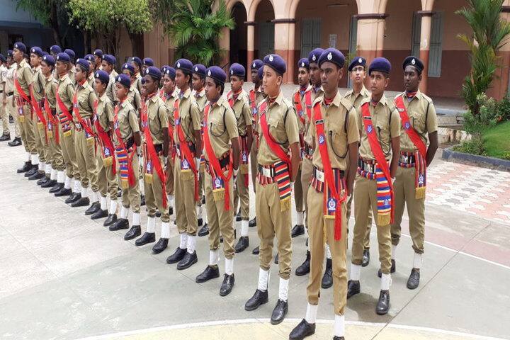 St Josephs Higher Secondary School-NCC