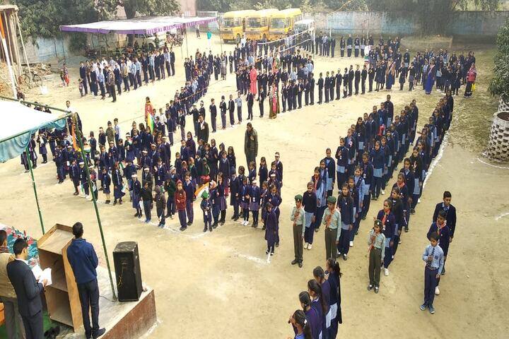 Goverdhan Vidyapeeth-Morning Assembly