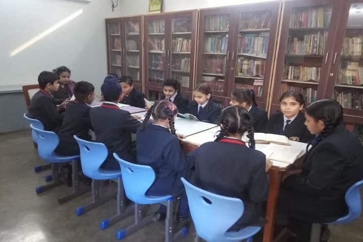 Arya Model Senior Secondary School- Library