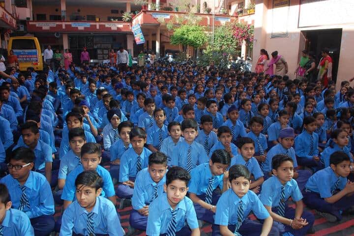 Arya Model Senior Secondary School- Assembly