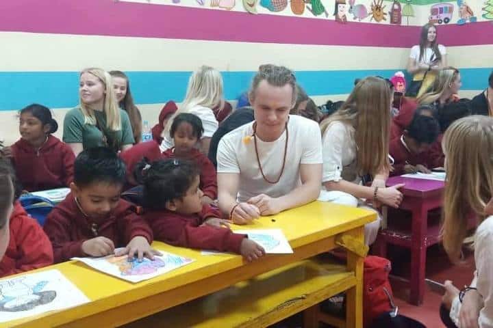 Gopi Radha Balika Inter College-Foreigners Vist