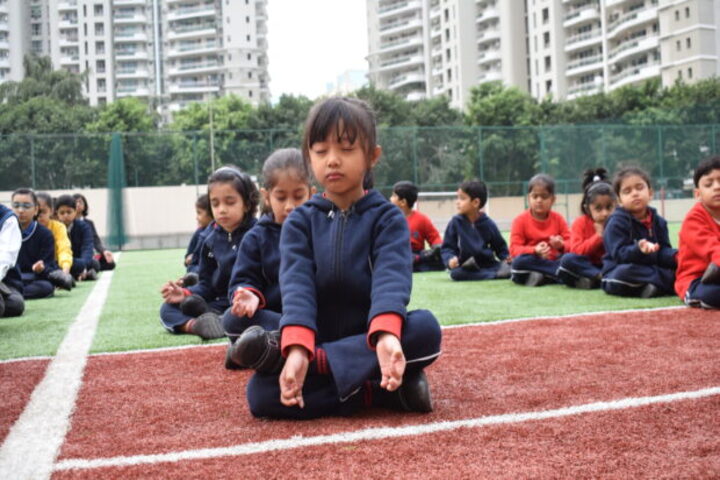 Ambience Public School-Yoga Activity