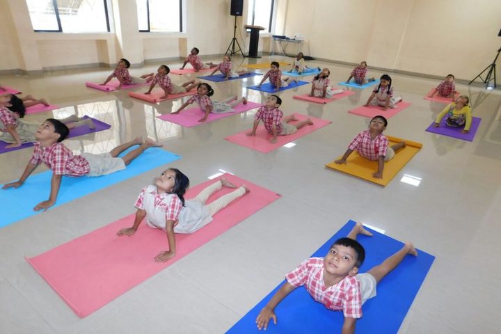  Kaveri International School-Yoga Activity