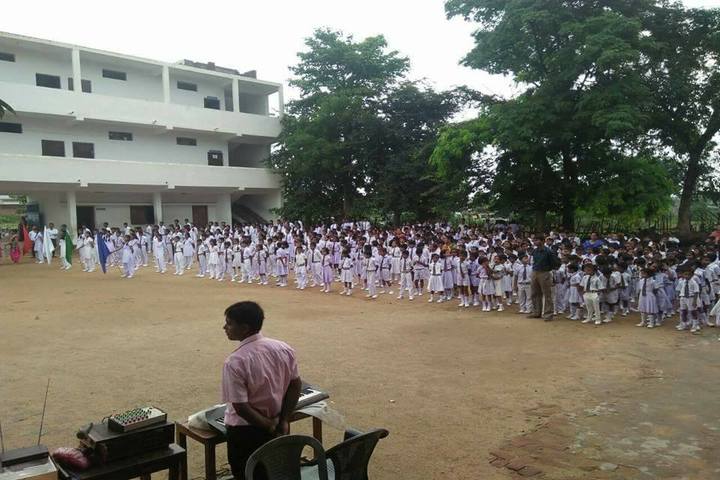 Vidya Bharati English School-Assembly