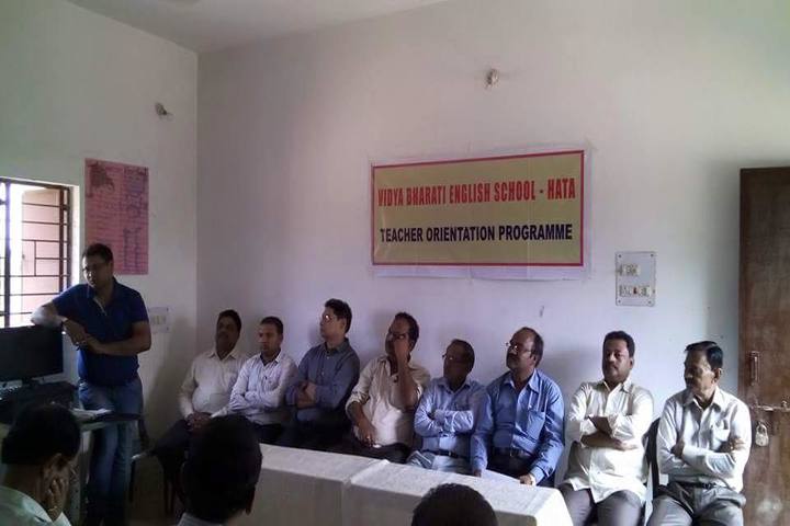 Vidya Bharati English School-Teachers Meeting