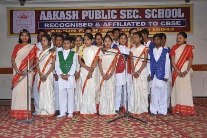 Aakash Public School-Singing