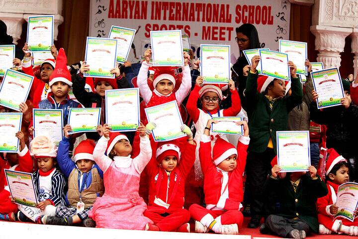 Aaryan International School-Certification