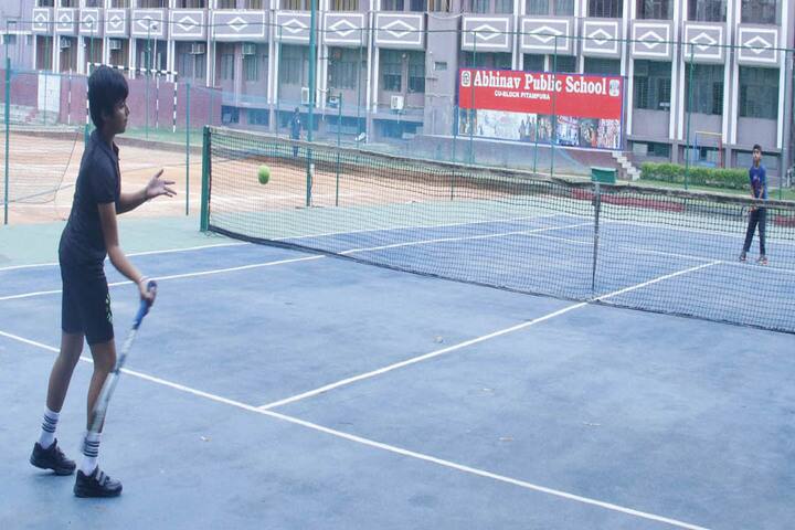 Abhinav Public School-Tennis Court