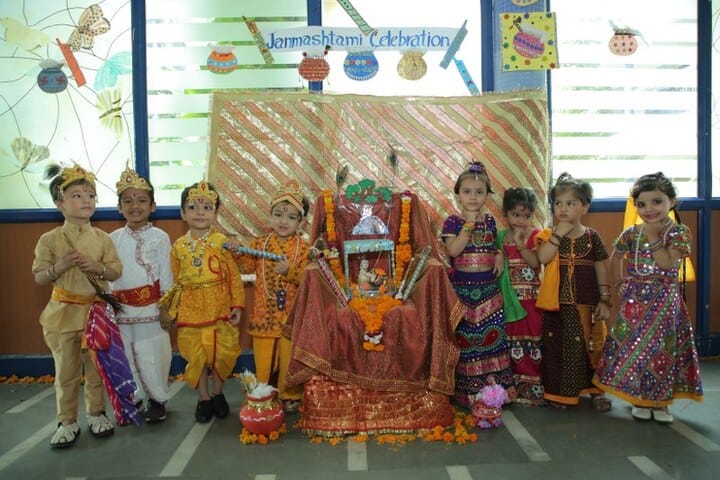 Adarsh Vidya Bhawan-Janmashtmi Celebrations