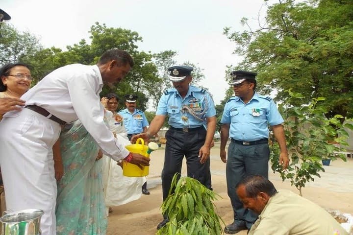 Air Force Gyan Jyoti School-Plant a Tree