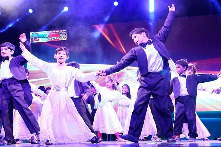 Akash Model School-Dance Performance by Primary Section
