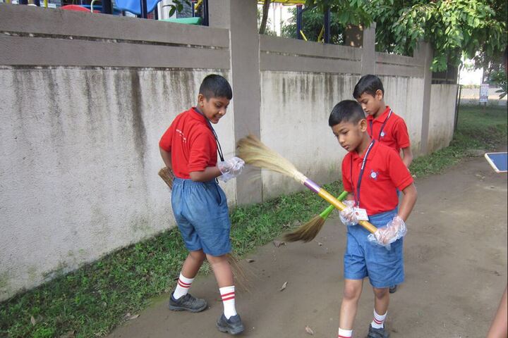 Educon International School-Swach Bharath