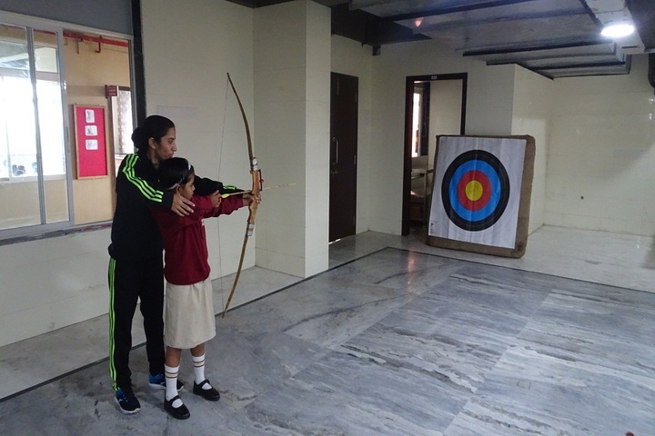 D Y Patil High School- Archery Activity