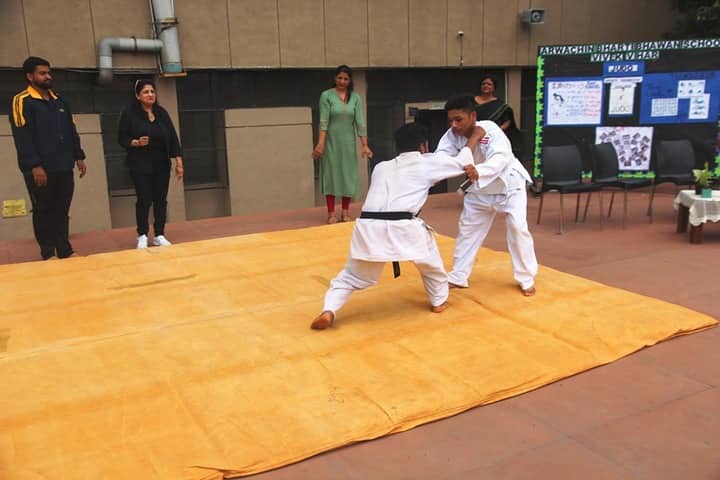 Arwachin Bharti Bhavan Senior Secondary School-Karate