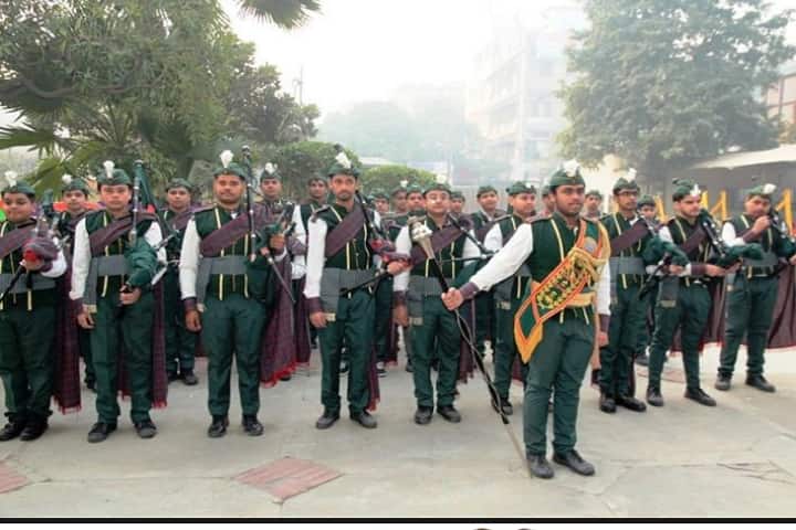 Arwachin Bharti Bhavan Senior Secondary School- Parade