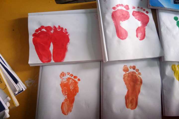 B M Bharti Model School-Hand Painting
