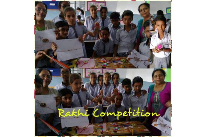 B R Mehta Vidya Bhawan Senior Secondary School-Rakhi Competition