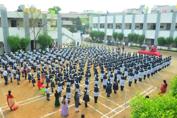 Chitturi High School - Morning Assembly