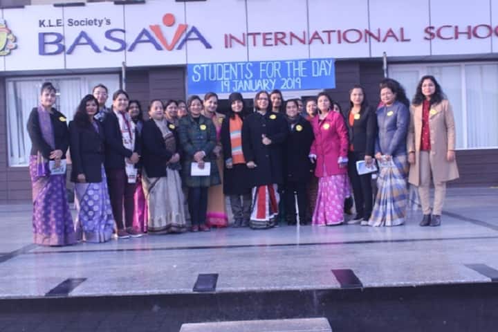 Basava international School-Student day celebrations