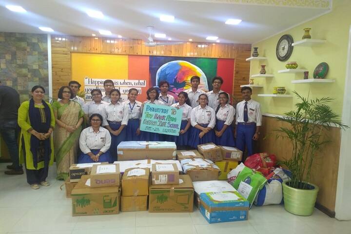 Basava international School-Toy collection drive