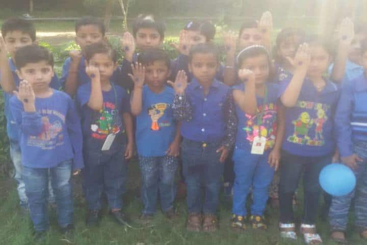 Blooming Dales Public School-Blue Day