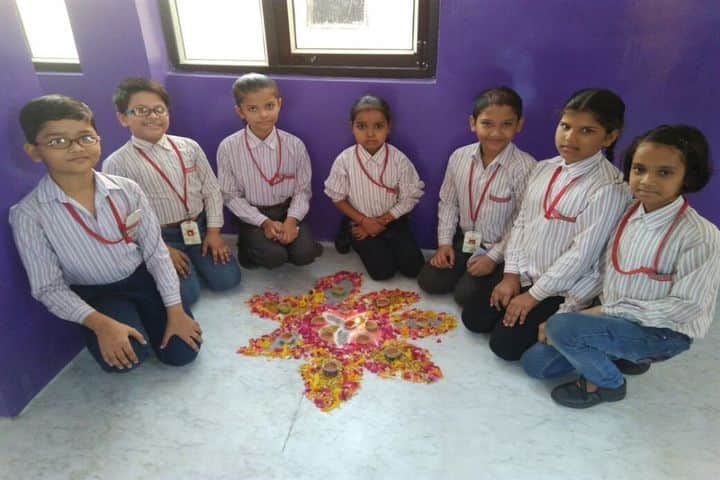 Blooming Dales Public School-Rangoli